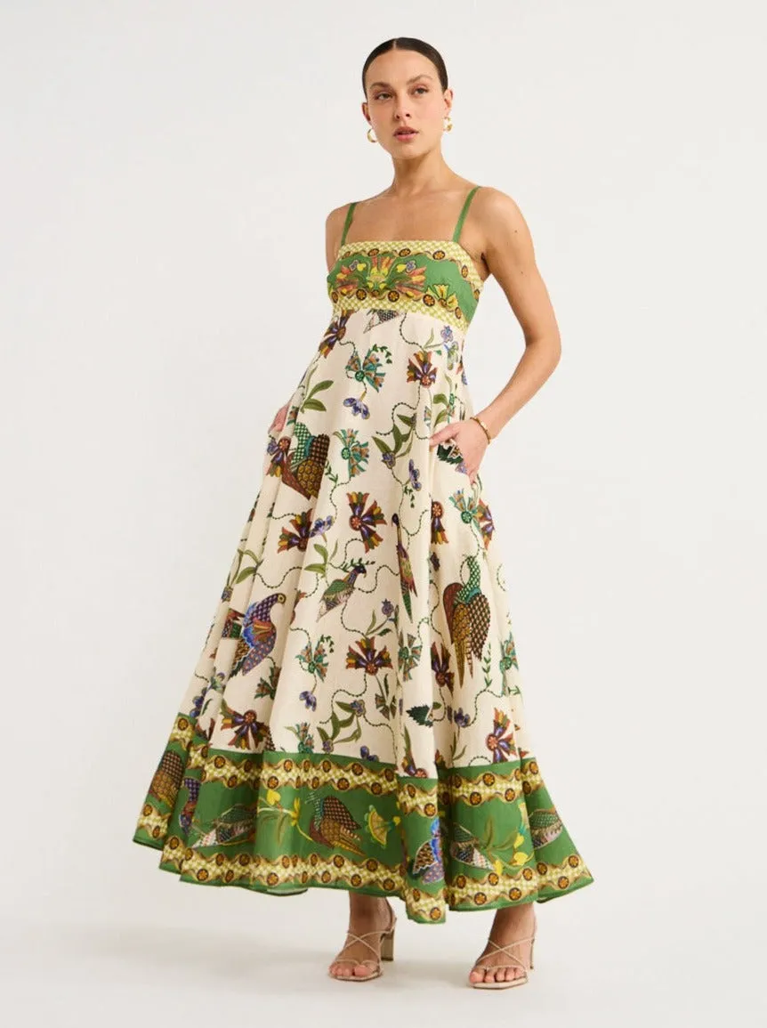 Alemais Birdie Sundress in Multi